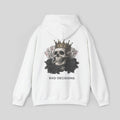Skull Graphic Hoodie White